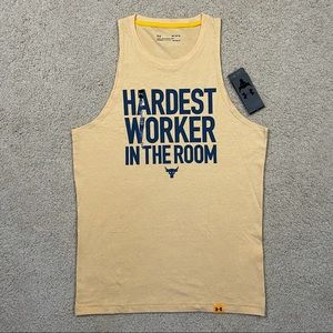 Under Armour Project Rock Hardest Worker Tank top